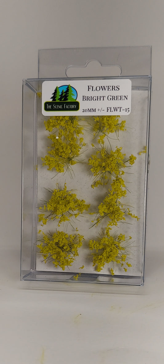 Flowers (Bright Green)