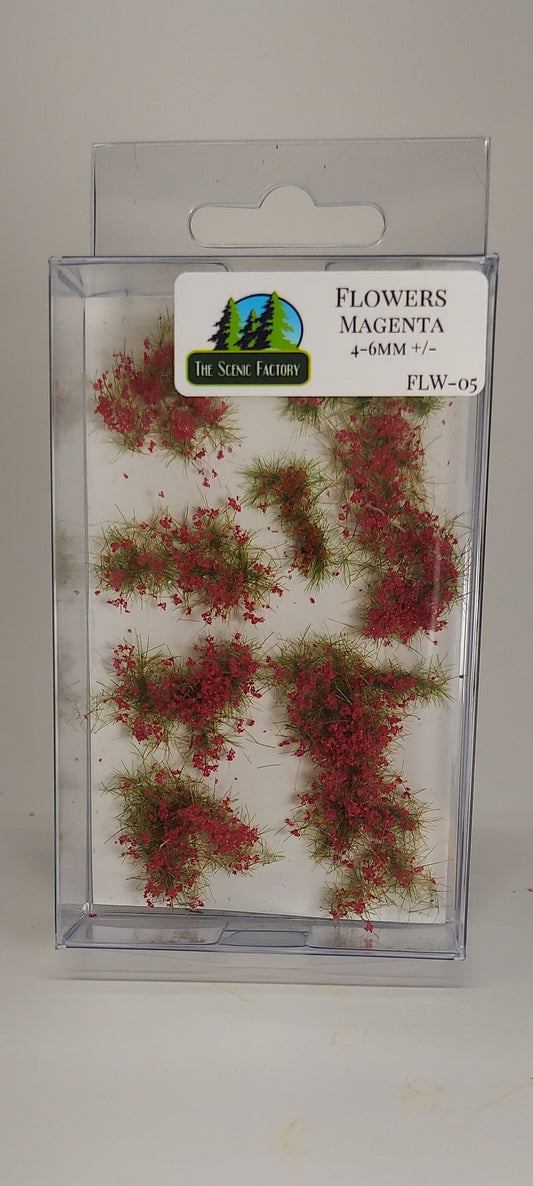 Flowers (Magenta)