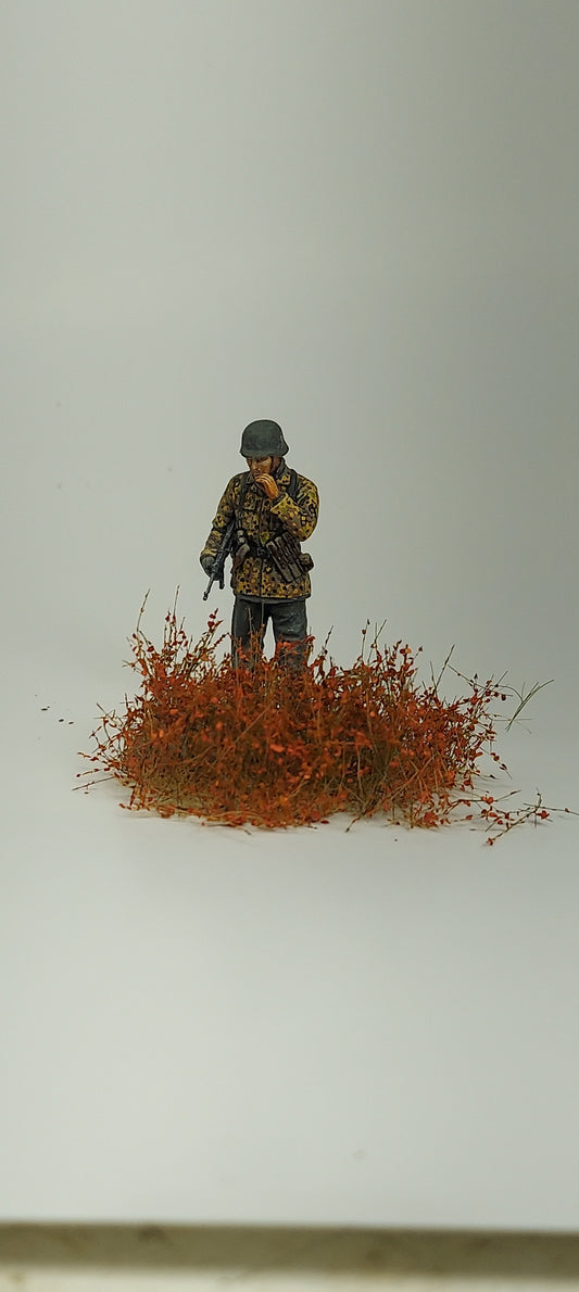 Leafy Bush Clumps 22mm +/- [Red]